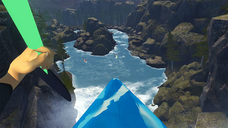 Crazy Rapids !  Downstream VR : Splash Down
