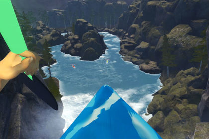 Downstream VR : Crazy Rapids !