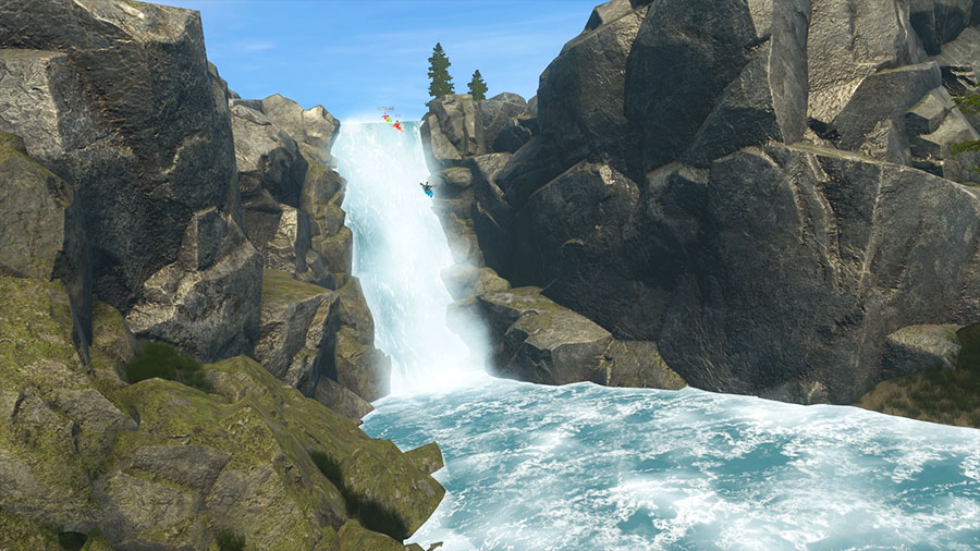 Downstream VR Splash Down : Huge drops and crazy rapids